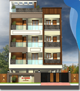 Image of 933 Sq.ft 2 BHK Apartment / Flat for sale in West Mambalam, Chennai for Rs. 11600000