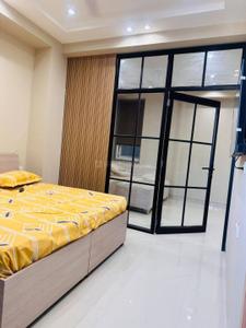 Bedroom Image of 758 Sq.ft 1 BHK Apartment / Flat for rent in Shaligram Plush, Thaltej Ahmedabad for Rs. 15000