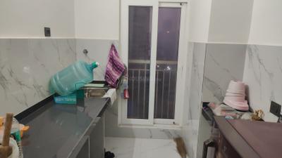 Kitchen Image of 651 Sq.ft 1 BHK Apartment / Flat for rent in Ruparel Skygreens I, Kandivali West Mumbai for Rs. 37000