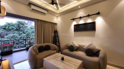 Hall Image of 1500 Sq.ft 3 BHK Apartment / Flat for rent in Anjuna Goa for Rs. 125000