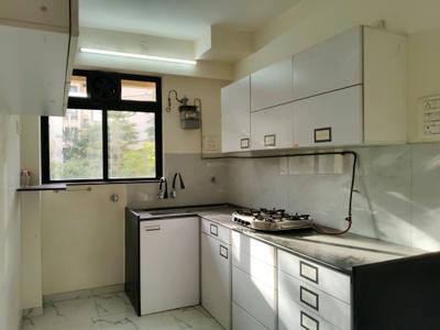 Kitchen Image of 1010 Sq.ft 2 BHK Apartment / Flat for rent in Raunak Unnathi Woods Phase 4 and 5, Thane West Thane for Rs. 26000