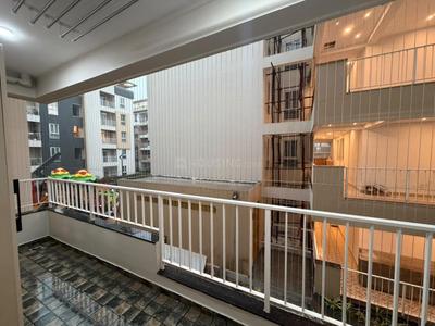Balcony Image of 992 Sq.ft 2 BHK Apartment / Flat for sale in Saritha Serene, Gunjur Palya Bengaluru for Rs. 10500000