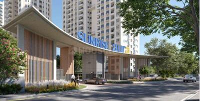 Image of 964 Sq.ft 3 BHK Apartment / Flat for sale in Sureka Sunrise Aura, Rajpur, Kolkata for Rs. 7400000