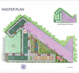 Image of 1209 Sq.ft 2 BHK Apartment / Flat for rent in Adani Aster Neo, Shantigram, Ahmedabad for Rs. 39000