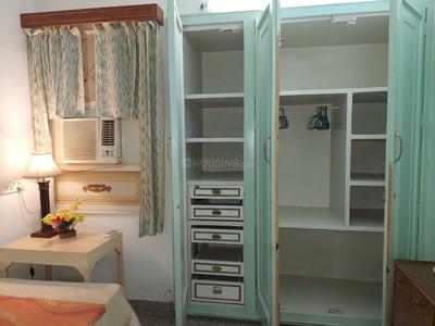 Bedroom Image of 250 Sq.ft 1 RK Builder Floor for rent in Gulmohar Park New Delhi for Rs. 35000