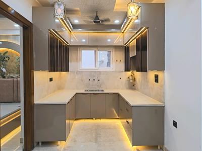 Kitchen Image of 1400 Sq.ft 3 BHK Builder Floor for sale in Indirapuram Ghaziabad for Rs. 12800000