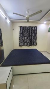 Bedroom Image of 1200 Sq.ft 2 BHK Apartment / Flat for rent in Althan Surat for Rs. 25000