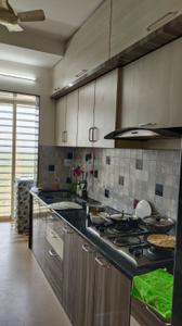 Kitchen Image of 1325 Sq.ft 3 BHK Apartment / Flat for rent in Radius Viceroy Park, Dahisar West Mumbai for Rs. 80000