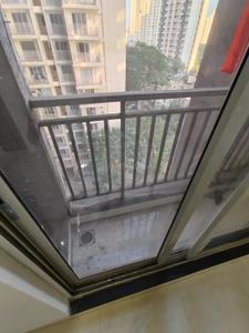 Balcony Image of 600 Sq.ft 1 BHK Apartment / Flat for sale in Ashar Metro Towers, Thane West Thane for Rs. 9000000