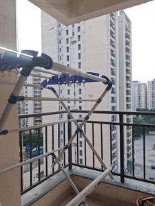 Bedroom One Image of 960 Sq.ft 2 BHK Apartment / Flat for rent in Jaypee Kosmos, Sector 134 Noida for Rs. 34000