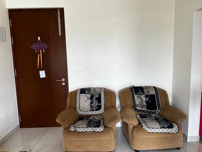 Hall Image of 1085 Sq.ft 2 BHK Apartment / Flat for rent in Prestige Jindal City, Anchepalya Bengaluru for Rs. 45000