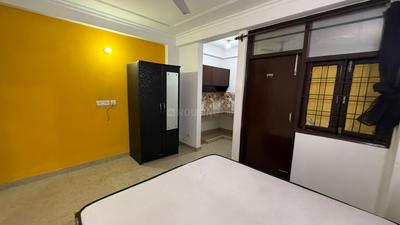 Bedroom Image of 350 Sq.ft 1 RK Independent House for rent in Saket Harmony, Said-Ul-Ajaib New Delhi for Rs. 14000