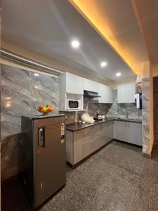 Kitchen Image of 1100 Sq.ft 1 BHK Builder Floor for rent in HUDA Plot Sector 42, Sector 42 Gurgaon for Rs. 50000