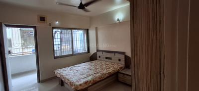 Bedroom Image of 950 Sq.ft 2 BHK Apartment / Flat for rent in Siddhivinayak Shubhashree Residential, Akurdi Pune for Rs. 30000