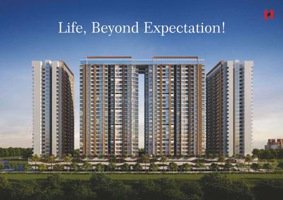 Image of 1069 Sq.ft 2 BHK Apartment / Flat for sale in Sentosa Harico Divaam Tower 2, Kiwale, Pune for Rs. 6500000