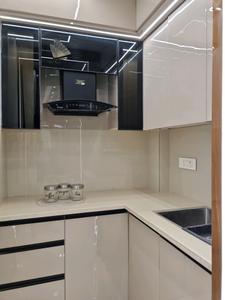 Kitchen Image of 568 Sq.ft 2 BHK Apartment / Flat for rent in Dwarka Mor New Delhi for Rs. 23000
