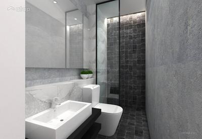 Bathroom Image of 3800 Sq.ft 5 BHK Apartment / Flat for sale in S Raheja Natraj, Khar West Mumbai for Rs. 210000000