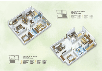 Image of 1265 Sq.ft 2 BHK Apartment / Flat for sale in Horamavu, Bengaluru for Rs. 7500000