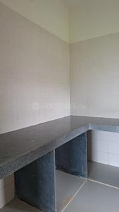 Kitchen Image of 550 Sq.ft 1 BHK Apartment / Flat for rent in Geetai Siena, Vikhroli East Mumbai for Rs. 35000