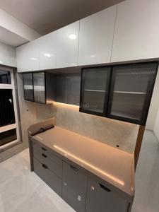Kitchen Image of 516 Sq.ft 2 BHK Apartment / Flat for rent in Project Royale Rose, Bandra West Mumbai for Rs. 110000