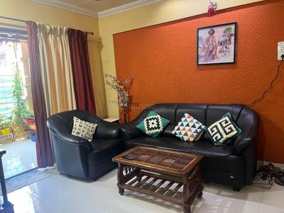 Living Room Image of 980 Sq.ft 2 BHK Apartment / Flat for rent in Pimpri Pune for Rs. 28000