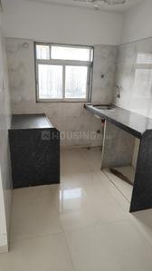 Kitchen Image of 750 Sq.ft 2 BHK Apartment / Flat for rent in Lotus Residency, Goregaon West Mumbai for Rs. 60000