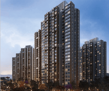 Image of 830 Sq.ft 2 BHK Apartment / Flat for rent in The Wise City, Panvel, Navi Mumbai for Rs. 11000