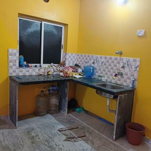Kitchen Image of 1050 Sq.ft 2 BHK Apartment / Flat for sale in Behala Kolkata for Rs. 6000000