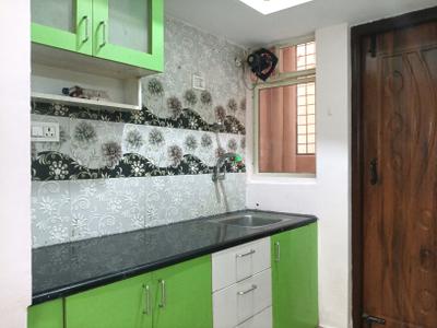 Kitchen Image of 650 Sq.ft 1 BHK Builder Floor for rent in Horamavu Bengaluru for Rs. 16000