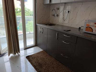 Kitchen Image of 700 Sq.ft 1 RK Independent House for rent in Sector 57 Gurgaon for Rs. 26000