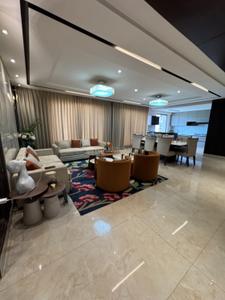 Living Room Image of 2901 Sq.ft 4 BHK Apartment / Flat for sale in Rishita Serenity, Sushant Golf City Lucknow for Rs. 36000000