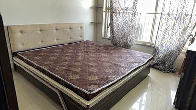 Bedroom Image of 1080 Sq.ft 2 BHK Apartment / Flat for rent in Adani The Meadows, Shantigram Ahmedabad for Rs. 34999