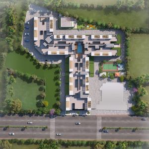 Image of 1074 Sq.ft 2 BHK Apartment / Flat for sale in Legend Aaradhyam Phase I, Maan, Pune for Rs. 6400000