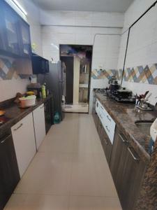 Kitchen Image of 690 Sq.ft 1 BHK Apartment / Flat for sale in Shree Sai Balaji Aangan, Dombivli East Thane for Rs. 5500000
