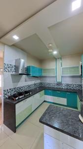 Kitchen Image of 1810 Sq.ft 3 BHK Apartment / Flat for rent in Valmark Aastha, Kalena Agrahara Bengaluru for Rs. 53000