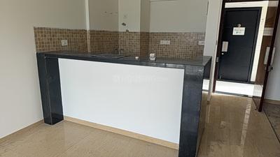 Kitchen Image of 650 Sq.ft 1 BHK Studio for sale in Lodha Belmondo Augusta B, Gahunje Pune for Rs. 6700000