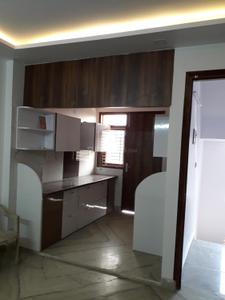 Kitchen Image of 500 Sq.ft 1 BHK Builder Floor for rent in Ramesh Nagar New Delhi for Rs. 18500