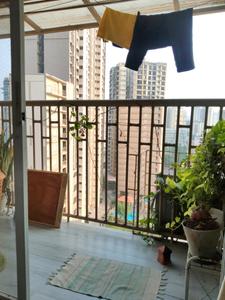 Bedroom Two Image of 1000 Sq.ft 2 BHK Apartment / Flat for sale in Ace Homes, Kasarvadavali Thane for Rs. 10200000