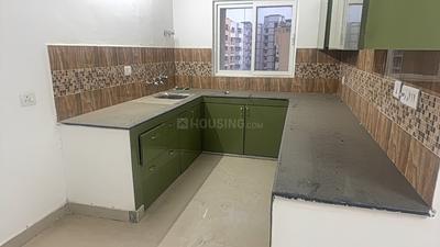 Kitchen Image of 1800 Sq.ft 3 BHK Builder Floor for rent in Jankipuram Extension Lucknow for Rs. 22000