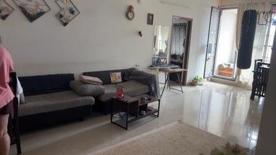 Living Room Image of 1200 Sq.ft 2 BHK Apartment / Flat for rent in HBR Layout Bengaluru for Rs. 32000