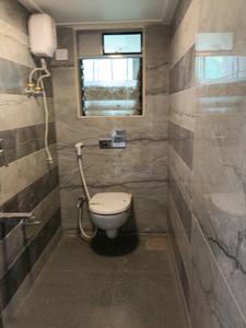 Common Bathroom Image of 611 Sq.ft 1 BHK Apartment / Flat for sale in Prestige Garden Trails, Mira Road East Mira Bhayandar for Rs. 8450000