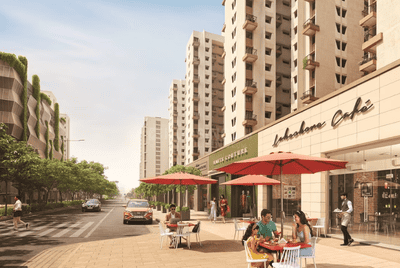 Image of 590 Sq.ft 2 BHK Apartment / Flat for sale in Lodha Amara New Launch Tower, Thane West, Thane for Rs. 10010000