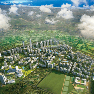 Image of 1558 Sq.ft 2 BHK Duplex for sale in Montreal at Pride World City, Charholi Budruk, Pune for Rs. 14500000