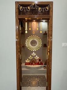 Pooja Room Image of 1600 Sq.ft 3 BHK Apartment / Flat for rent in Kumaraswamy Layout Bengaluru for Rs. 48000