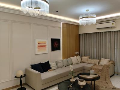 Living Room Image of 1200 Sq.ft 2 BHK Apartment / Flat for sale in Chandkheda Ahmedabad for Rs. 6300000
