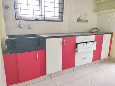 Kitchen Image of 600 Sq.ft 1 BHK Apartment / Flat for rent in Varthur Bengaluru for Rs. 15500
