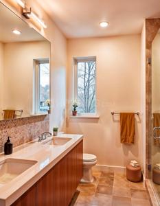 Bathroom Image of 1500 Sq.ft 1 BHK Apartment / Flat for rent in Sterling Sharada Nivas, Indira Nagar Bengaluru for Rs. 16000