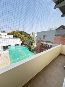 Balcony Image of 1300 Sq.ft 2 BHK Apartment / Flat for rent in Indira Nagar Bengaluru for Rs. 80000