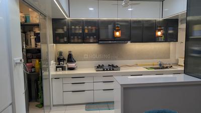 Kitchen Image of 2238 Sq.ft 3 BHK Apartment / Flat for rent in Shivalik Green View, Shantigram Ahmedabad for Rs. 110000