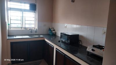 Kitchen Image of 820 Sq.ft 2 BHK Apartment / Flat for rent in Shwas Fortuna, Thrippunithura Kochi for Rs. 21000